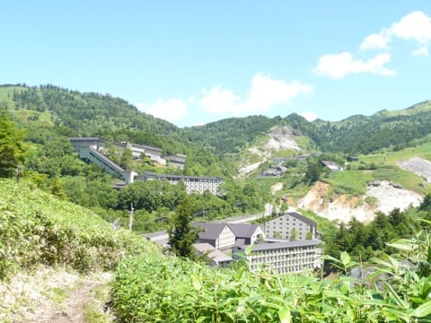 高原の自然と豊かな湧出量の硫黄泉(療養泉)を楽しめる~万座温泉~【群馬県】