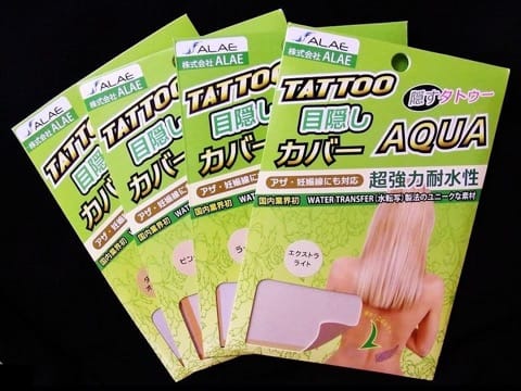 タトゥーがあっても温泉に入れるかも⁉ タトゥー隠しシールとは?