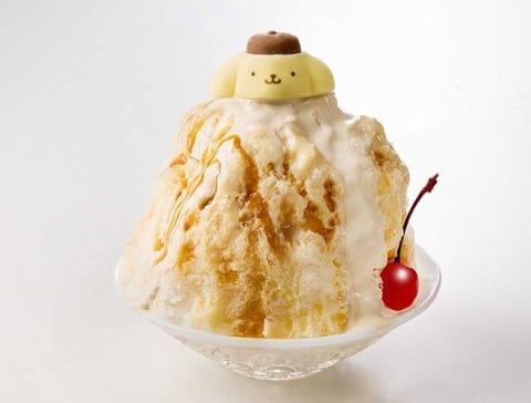 可愛度爆表!「Pompompurin Café」布丁狗咖啡廳夏季限定刨冰!