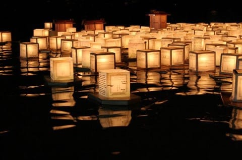 Celebrating Japanese Summer festival - Obon in Yokohama