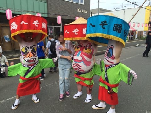 彩繪肚皮