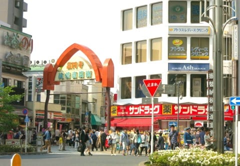 高圓寺純情商店街入口