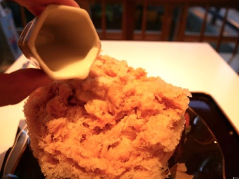 来到京都品尝现正受到热烈瞩目的“刨冰”