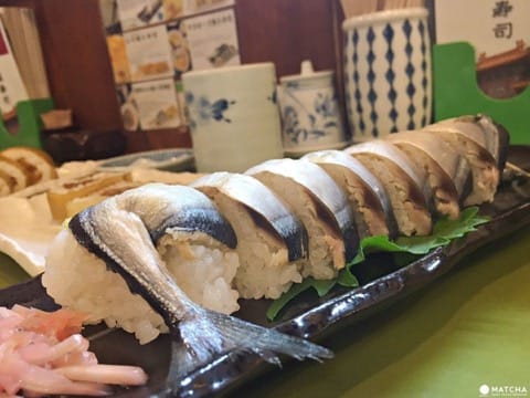 秋刀魚壽司