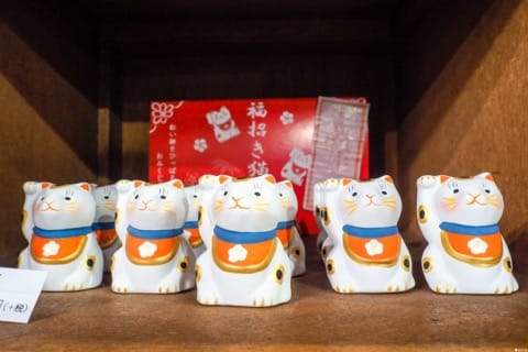 小古道具店 四歩 招財貓