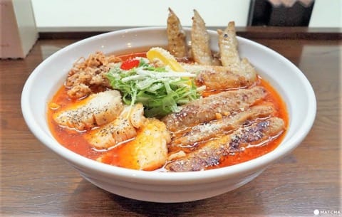 肉づくしトマトヌードル
