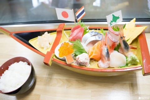 海鮮舟盛り丼