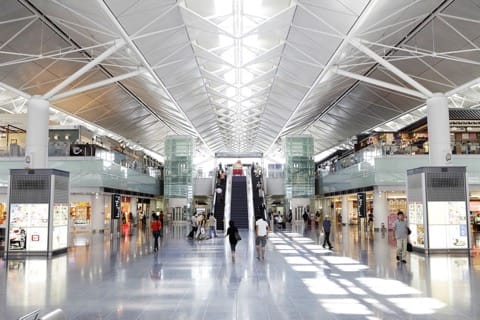 中部国際空港 出発ロビー