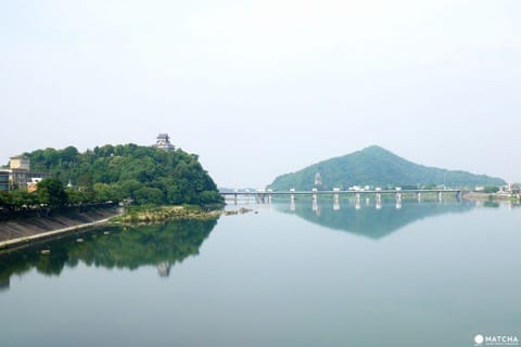 犬山城木曾川