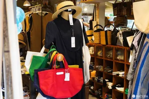 Japanese Made Clothing and Accessories at Coriss Karuizawa