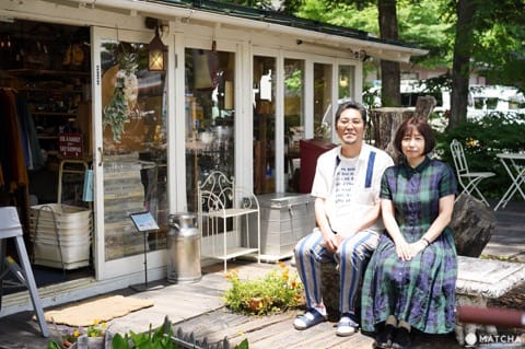 輕井澤雜貨coriss 荒井夫妻
