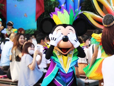 迪士尼樂園限定表演秀!Let’s Party 米奇