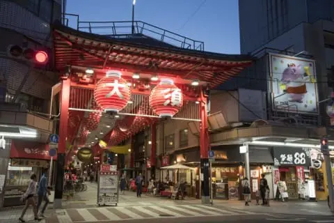 大須商店街夜