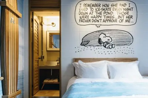 日本初！神戸「PEANUTS HOTEL」でスヌーピーの世界に入り込もう - 日本