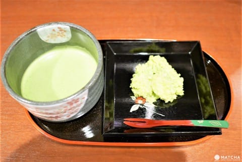 ずんだ餅と抹茶