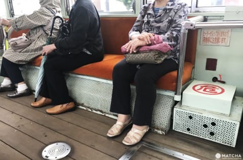 函館市內電車暖氣