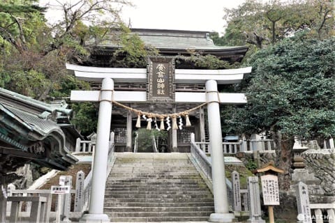 金華山神社の鳥居