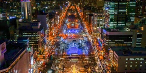 札幌白色點燈燈飾活動3