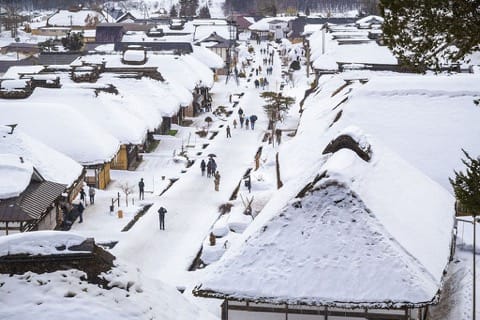 福島大內宿