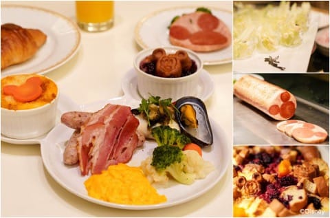 東京迪士尼樂園飯店早餐2