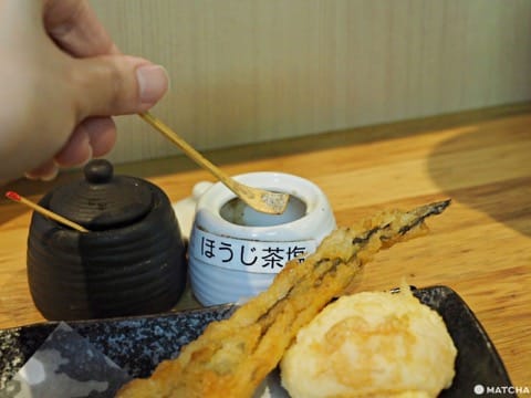 天ぷらとワイン小島 焙茶胡椒