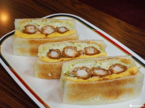 コンパル 大須本店 炸蝦三明治