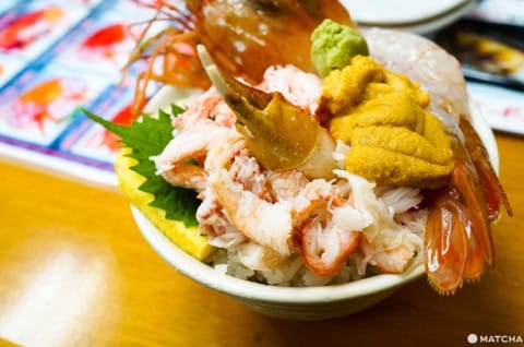 小樽 三角市場 滝波食堂