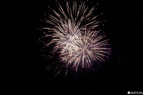 Fireworks at Tomamu