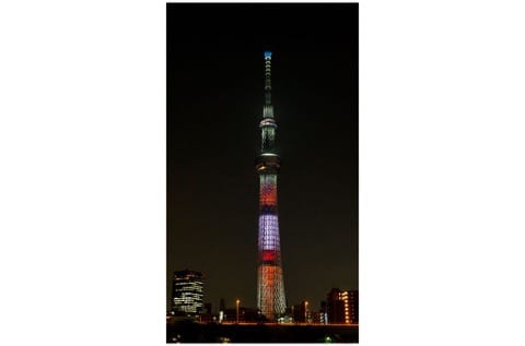 【東京晴空塔】TOKYO SKYTREE - snoopy特別點燈