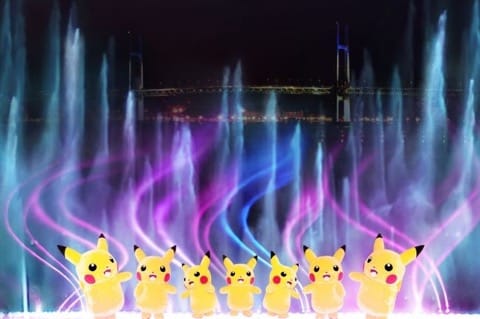 Yokohama Pikachu Outbreak 2019 - Eevee's Return Alongside 2000 Pikachus