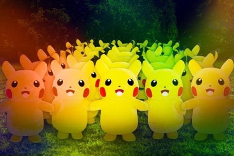 Yokohama Pikachu Outbreak 2019 - Eevee's Return Alongside 2000 Pikachus