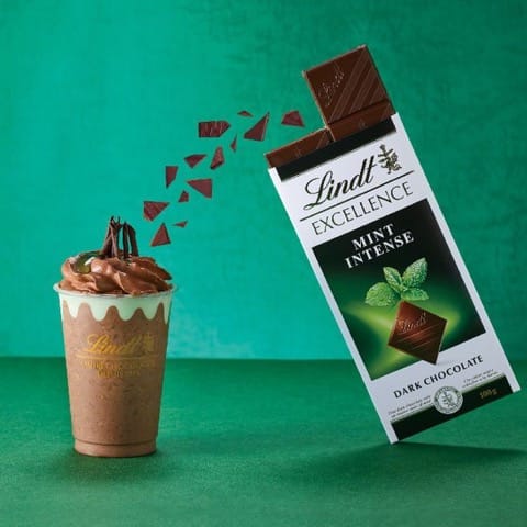 Lindt Dark Chocolate Drinks - Mint,Orange and 70% Cocoa