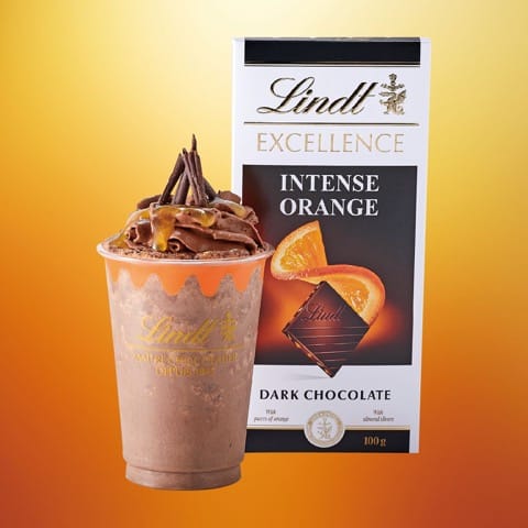 Lindt Dark Chocolate Drinks - Mint,Orange and 70% Cocoa