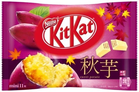 日本必買伴手禮KITKAT_奇巧巧克力_秋季地瓜風味
