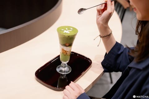 特選nagomi抹茶パフェ