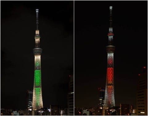 聖誕燈飾SKYTREE