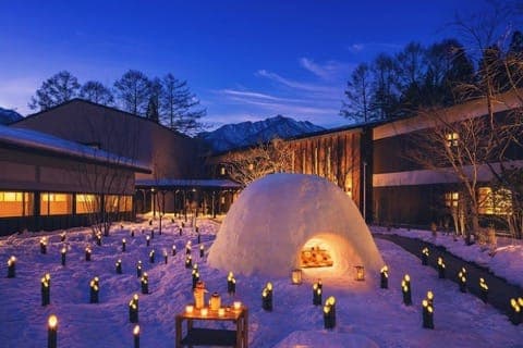 冬の催しも充実!星野リゾートで楽しむ雪景色