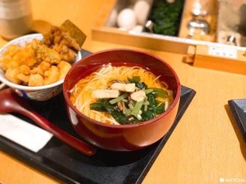东京美食_天丼_天妇罗定食_金子半之助_稻庭乌龙面