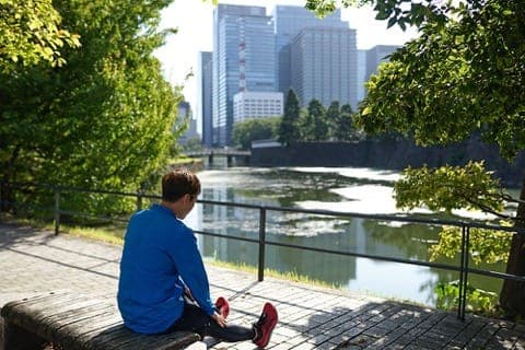 มาตัวเปล่าก็วิ่งรอบพระราชวังอิมพีเรียลได้ที่ ASICS RUN TOKYO MARUNOUCHI