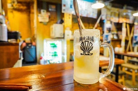 邻近新宿暖帘街(ほぼ新宿のれん街)_贝烧酒场カイフォルニア_当季冻结沙瓦