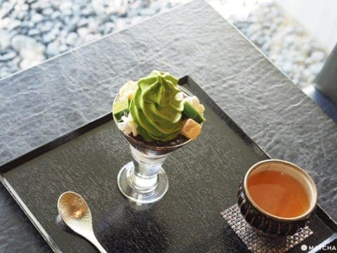 中嶋农法抹茶百汇圣代寿月堂焙茶