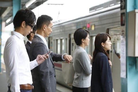 train riding
