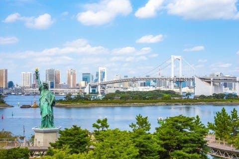 Odaiba Rainbow bridge