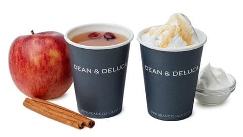 DEAN & DELUCA Matcha Pistachio And Roasted Tea With Chestnut Lattes