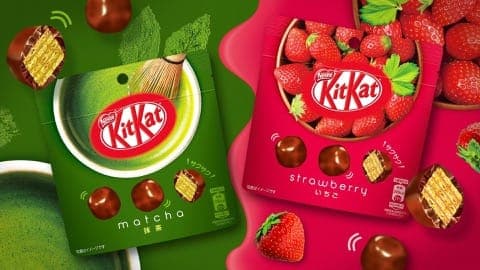 KitKat Japan - Orange Chocolate, Matcha Milk Chocolate And Ruby