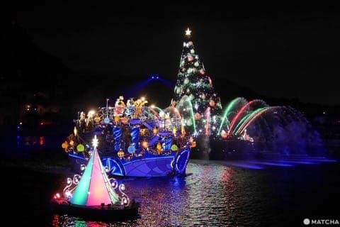 Tokyo Disney Noël au bord de la mer