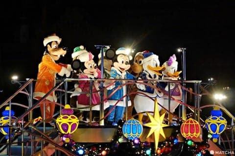 Tokyo Disney Noël au bord de la mer