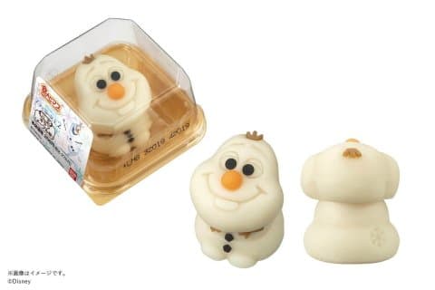 Olaf From Frozen As Adorable Daifuku At Seven-Eleven