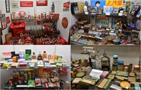 昭和懷舊商品博物館展示品