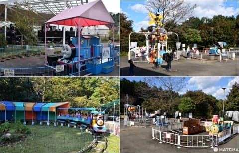 青梅鐵道公園各式遊樂設施